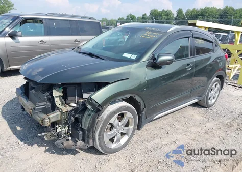 2017 Honda Hr-V Ex-L z USA, uszkodzony, nr VIN 3CZRU6H74HM726219